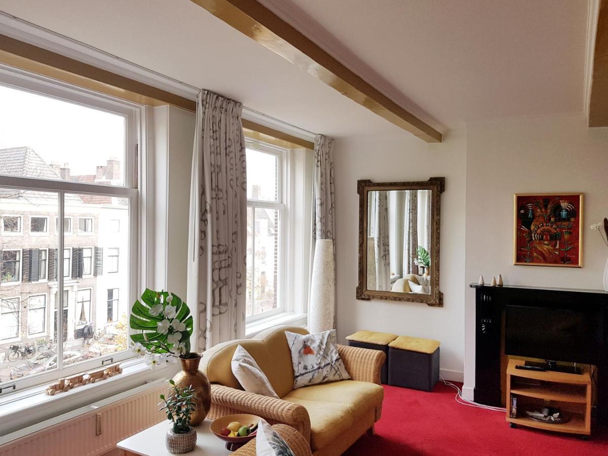 Large Historical Apartment & Canal Terrace Utrecht Exteriér fotografie